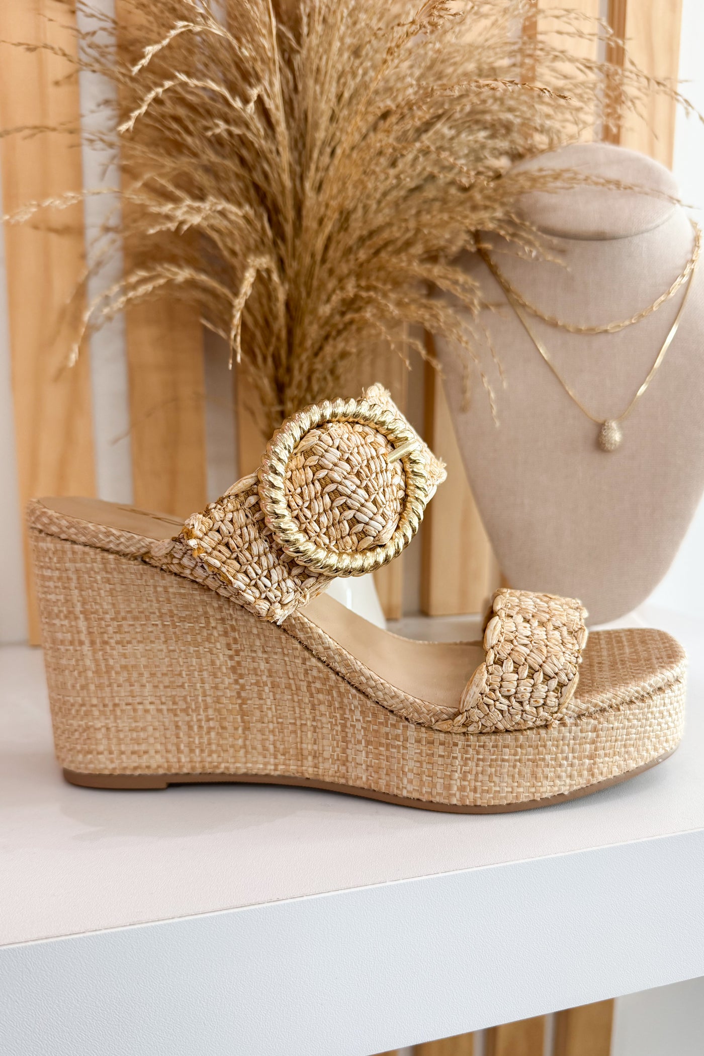 Lana Wedges (Natural)