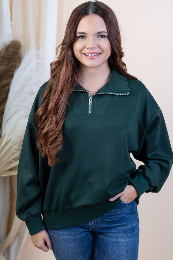"Ready When You Are" Sweatshirt (Sea Green)
