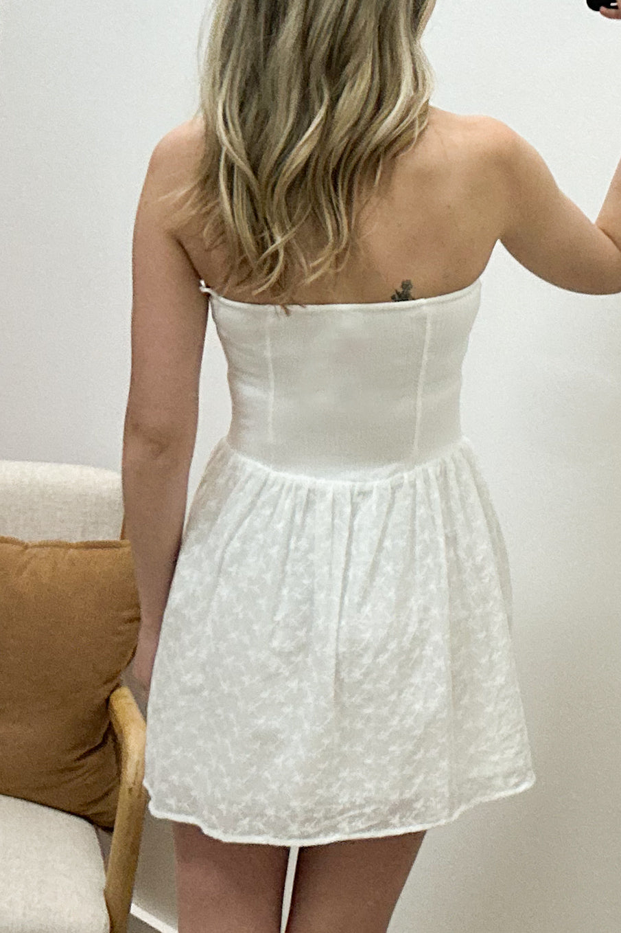 "Amazed With You" Dress (White)
