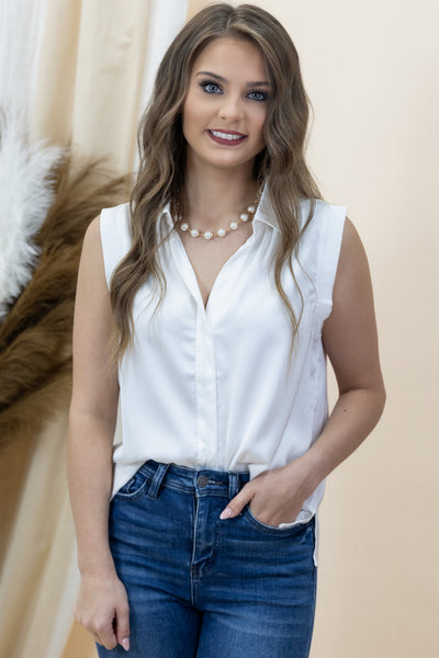 "Simple & Chic" Top (Off White)