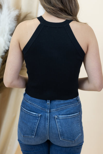 "Minimal Mood" Top (Black)