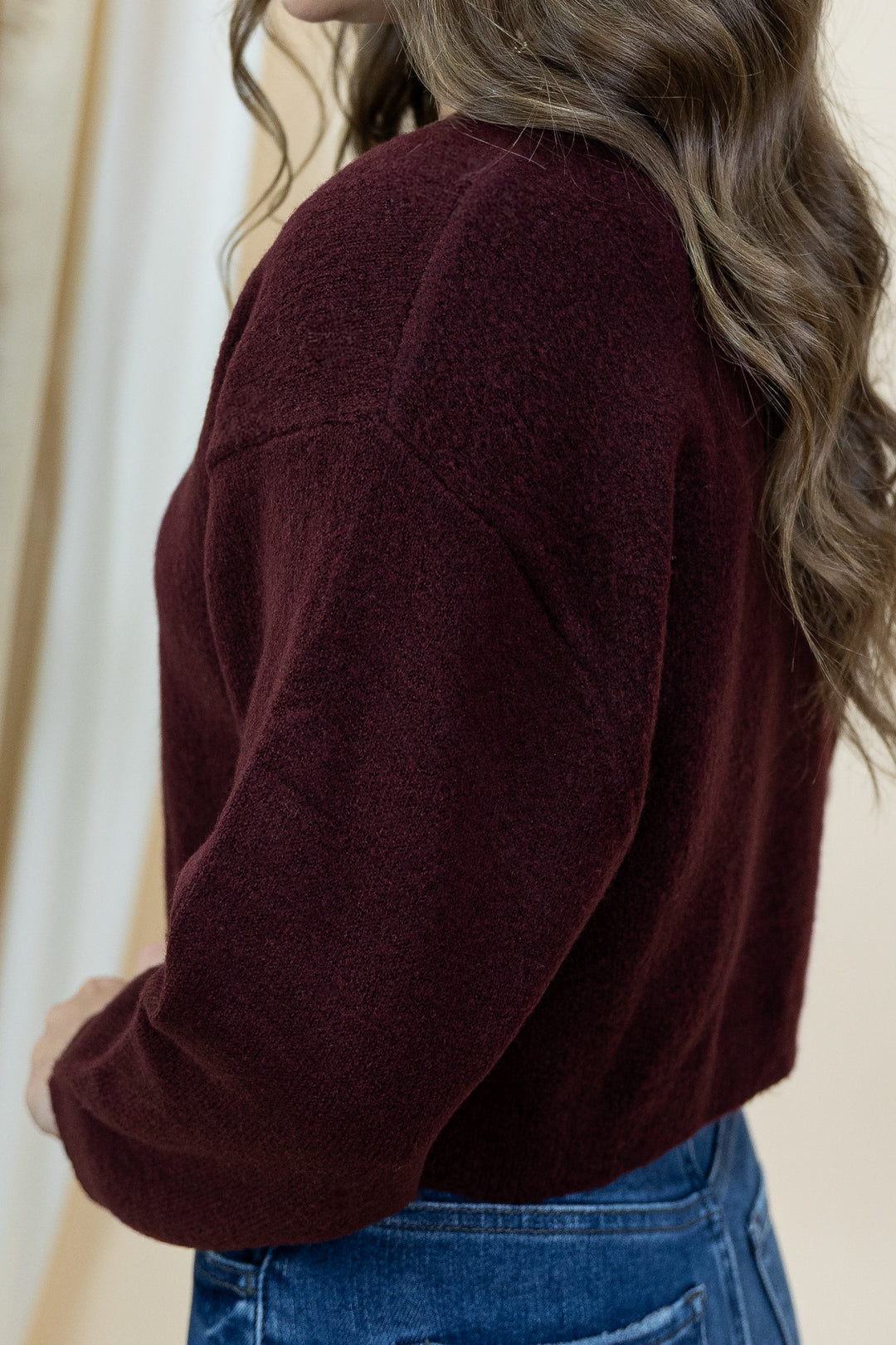 "Feels Like Me" Sweater (Red Wood)