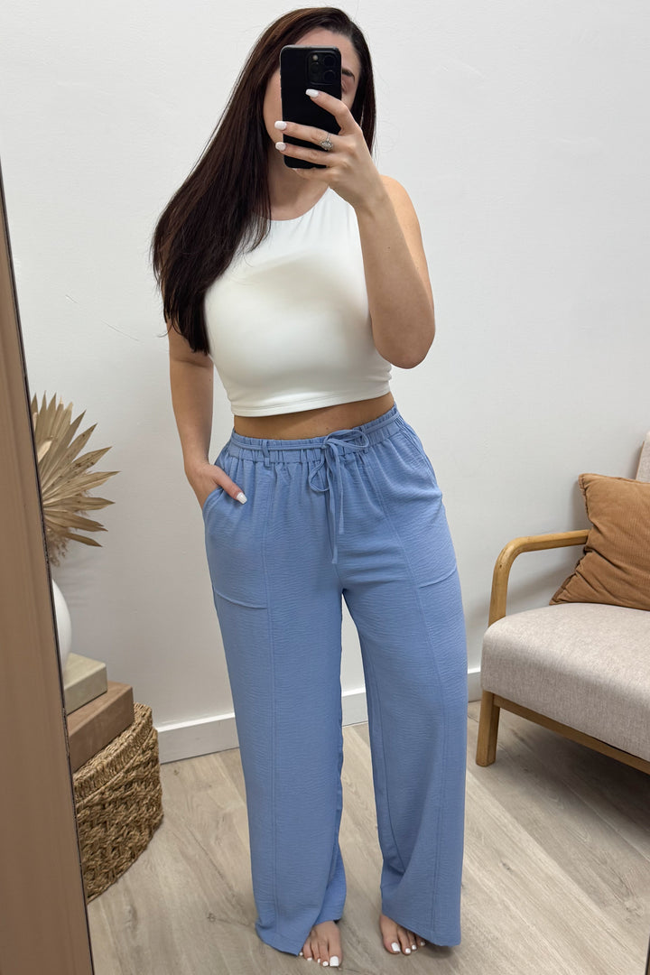 "Weekend Ready" Pants (Denim Blue)