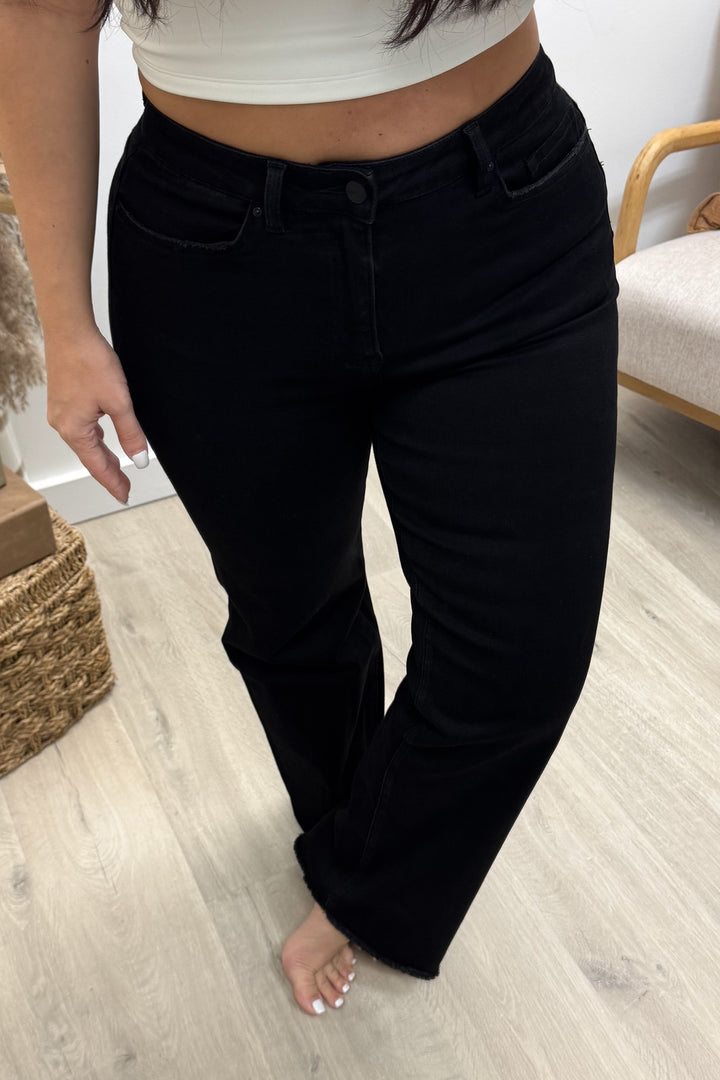 Draven Slim Wide Leg Jeans