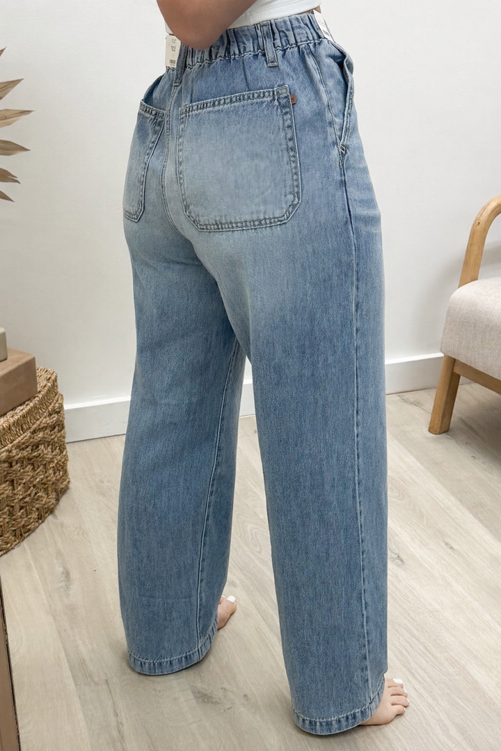 Heather Featherweight Baggy Jeans