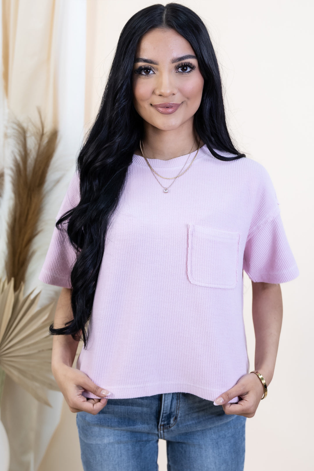 "Light & Lovely" Top (Light Pink)