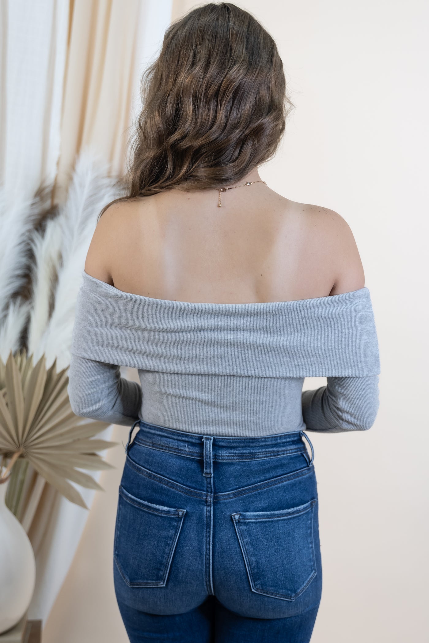 "Pure Clarity" Bodysuit (Heather Grey)