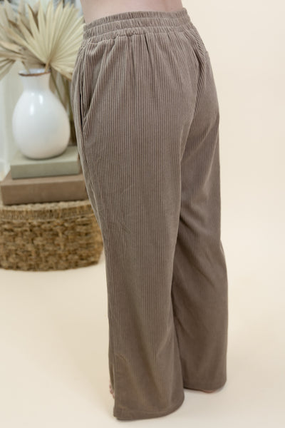 "Calling It Fate" Pants (Mocha)
