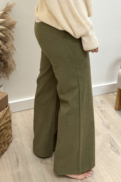 "Get With It" Pants (Olive)