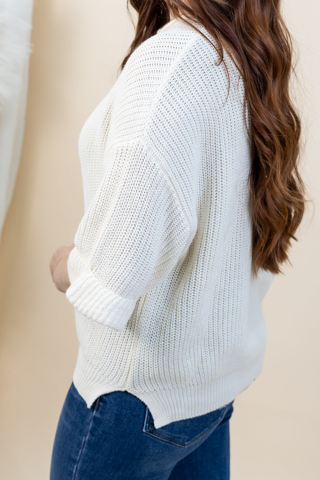 "Quiet Luxury" Sweater (Cream)