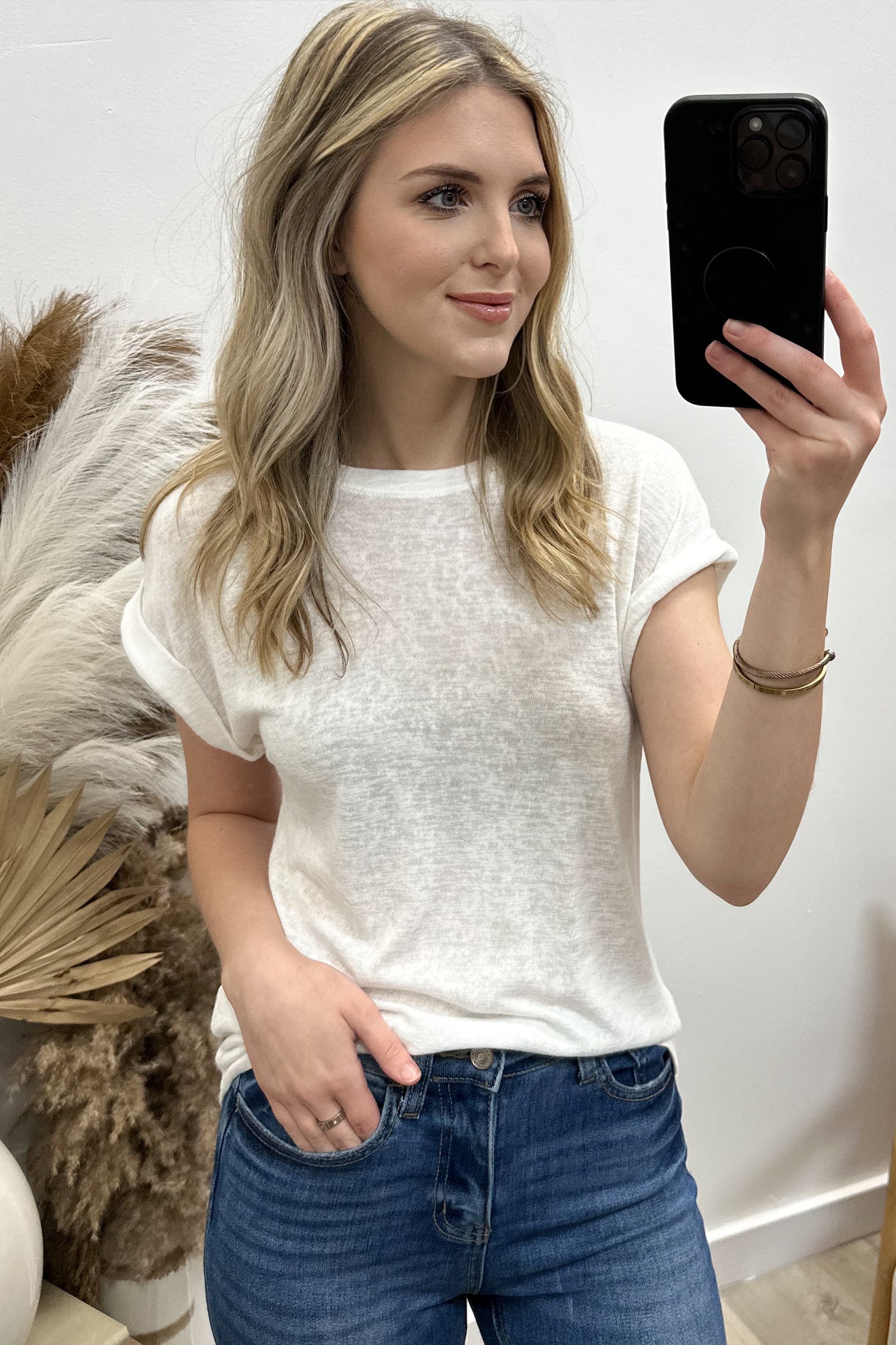 "Style Staple" Top (Ivory)