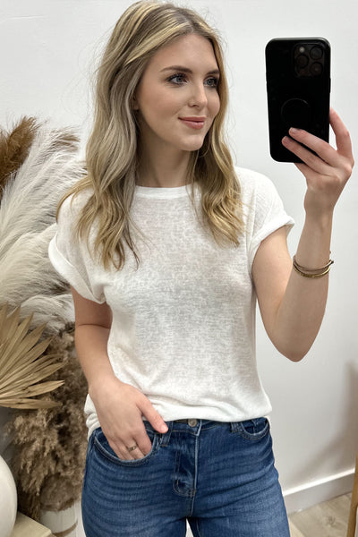"Style Staple" Top (Ivory)