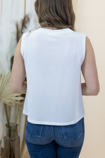 "Coming Together" Top (Off White)