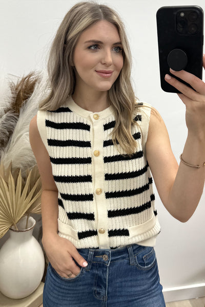 "A Crazy Idea" Vest (Black)