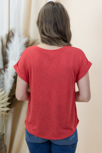 "Style Staple" Top (Red)