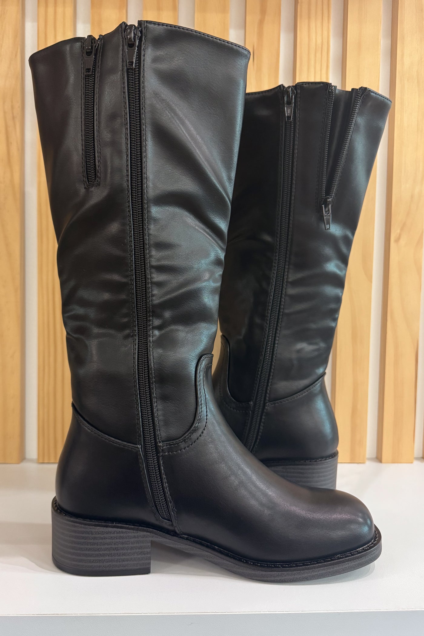 Paula Riding Boot (Black)