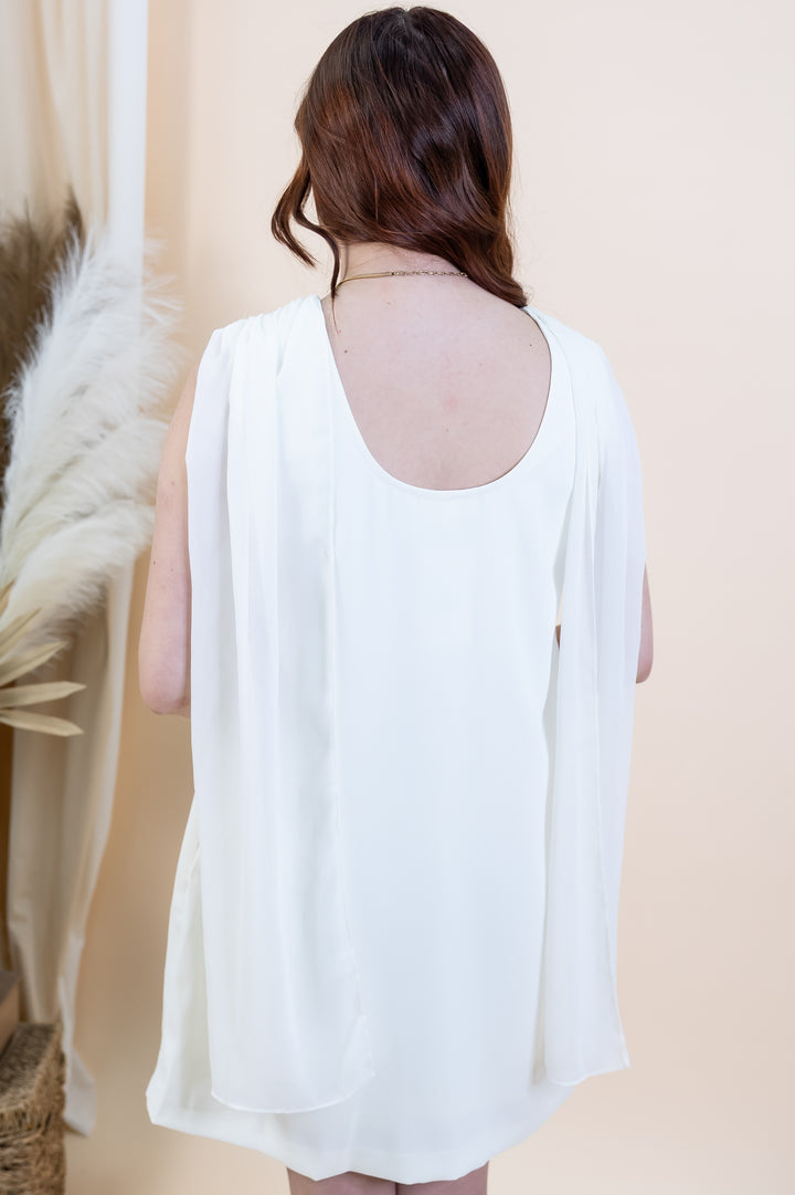 "Soft Statement" Dress (Cream)