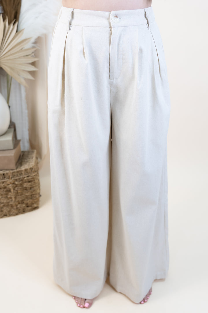 "Styled Steps" Pants (Natural)
