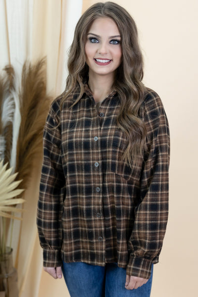 "Universal Charm" Flannel (Taupe)