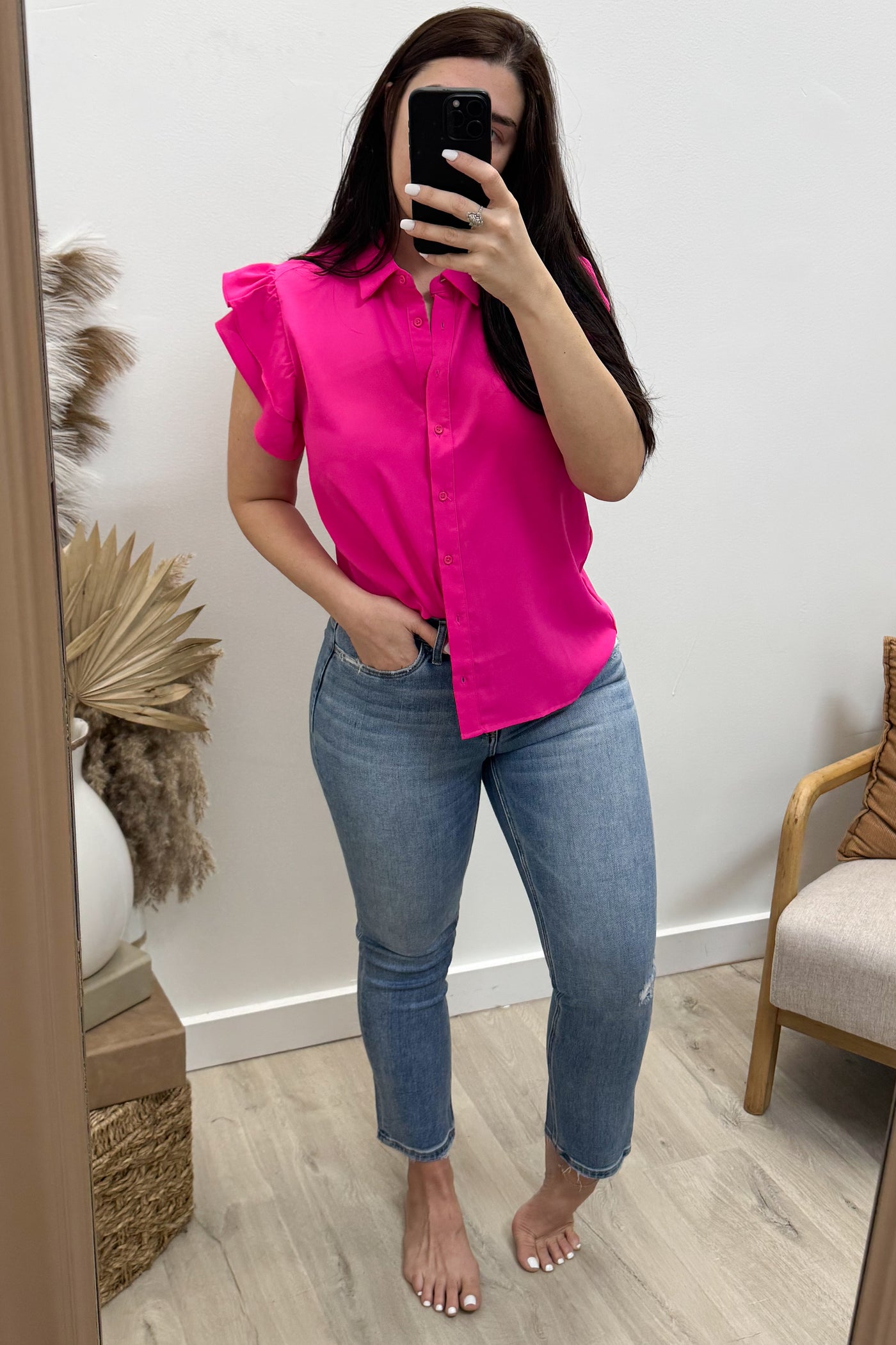 Sherri Slim Straight Jeans