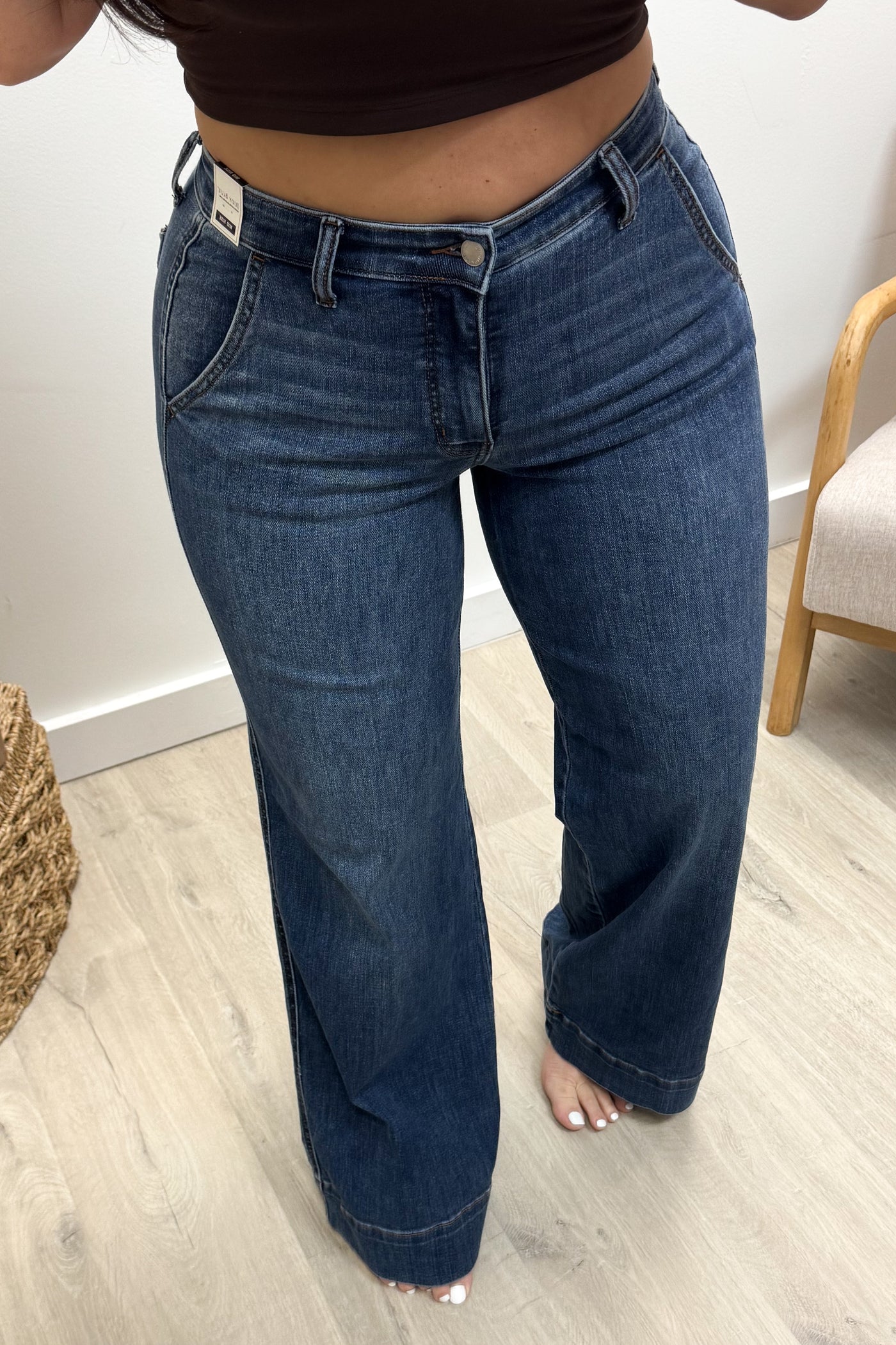 Micheala Wide Leg Trouser