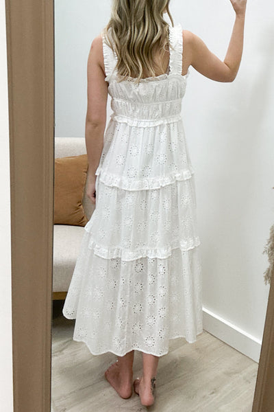 "Seaside Memories" Dress (Off White)