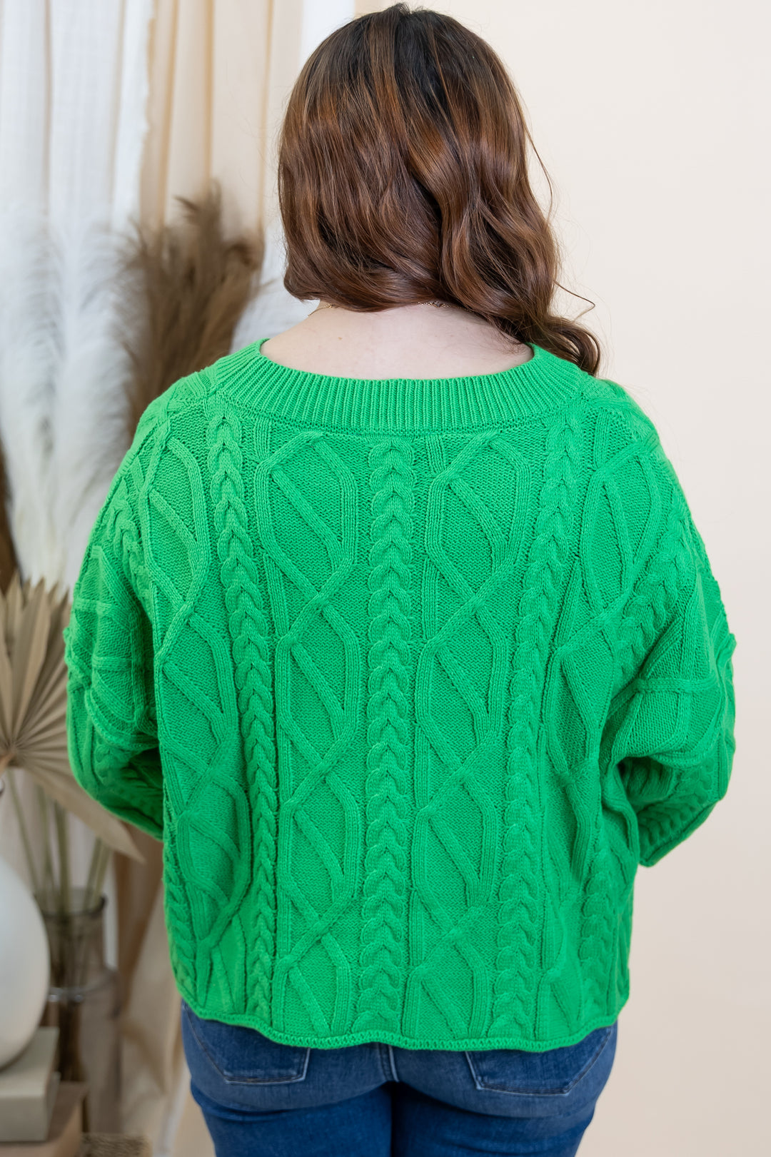 "In The Details" Sweater (Green)