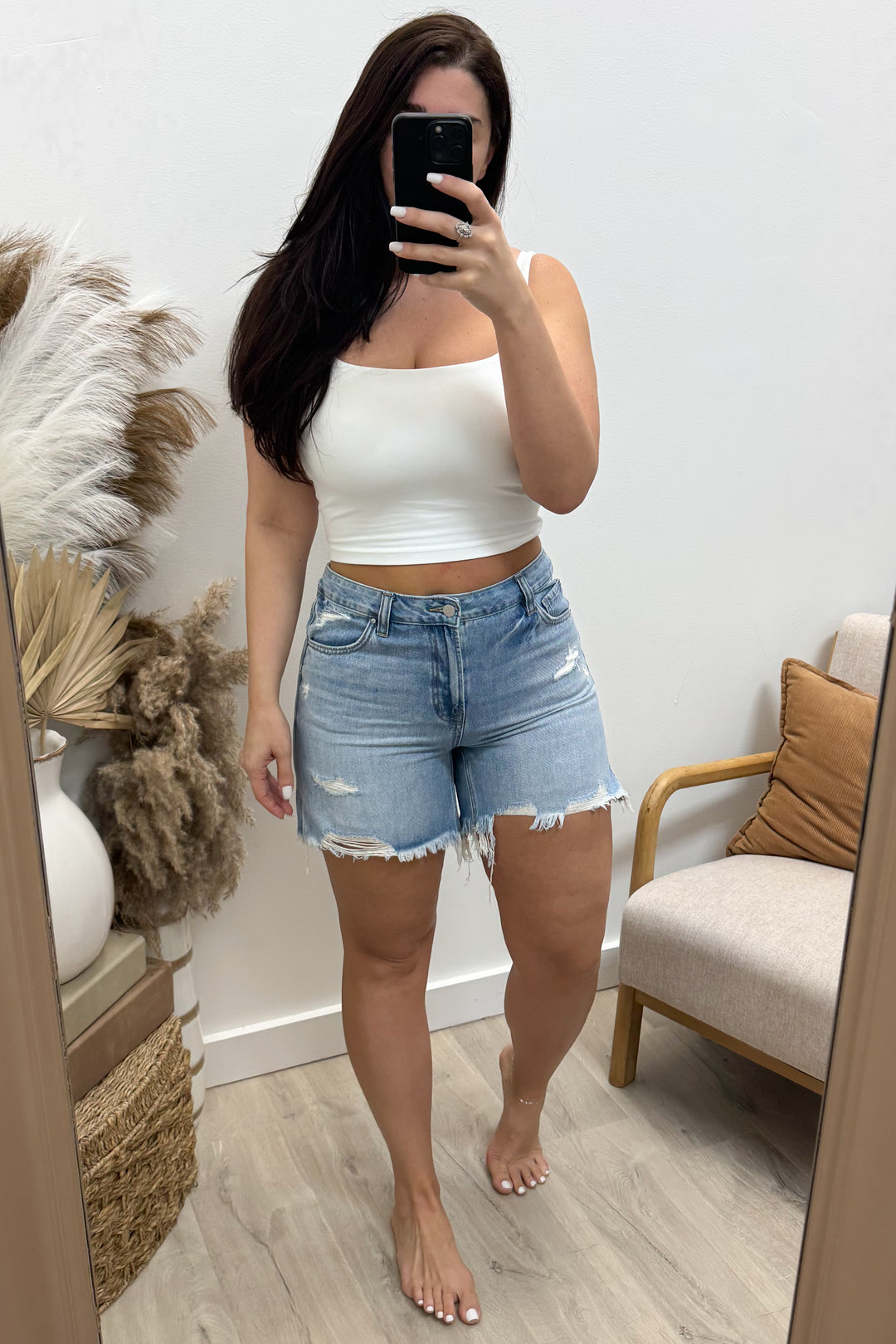 Lisa Denim Shorts