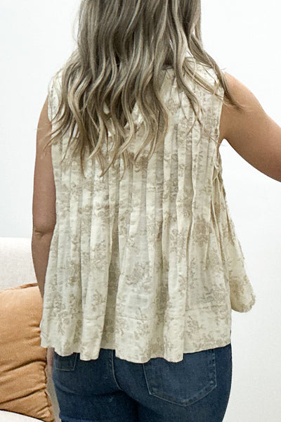 "Want You Around" Top (Taupe)