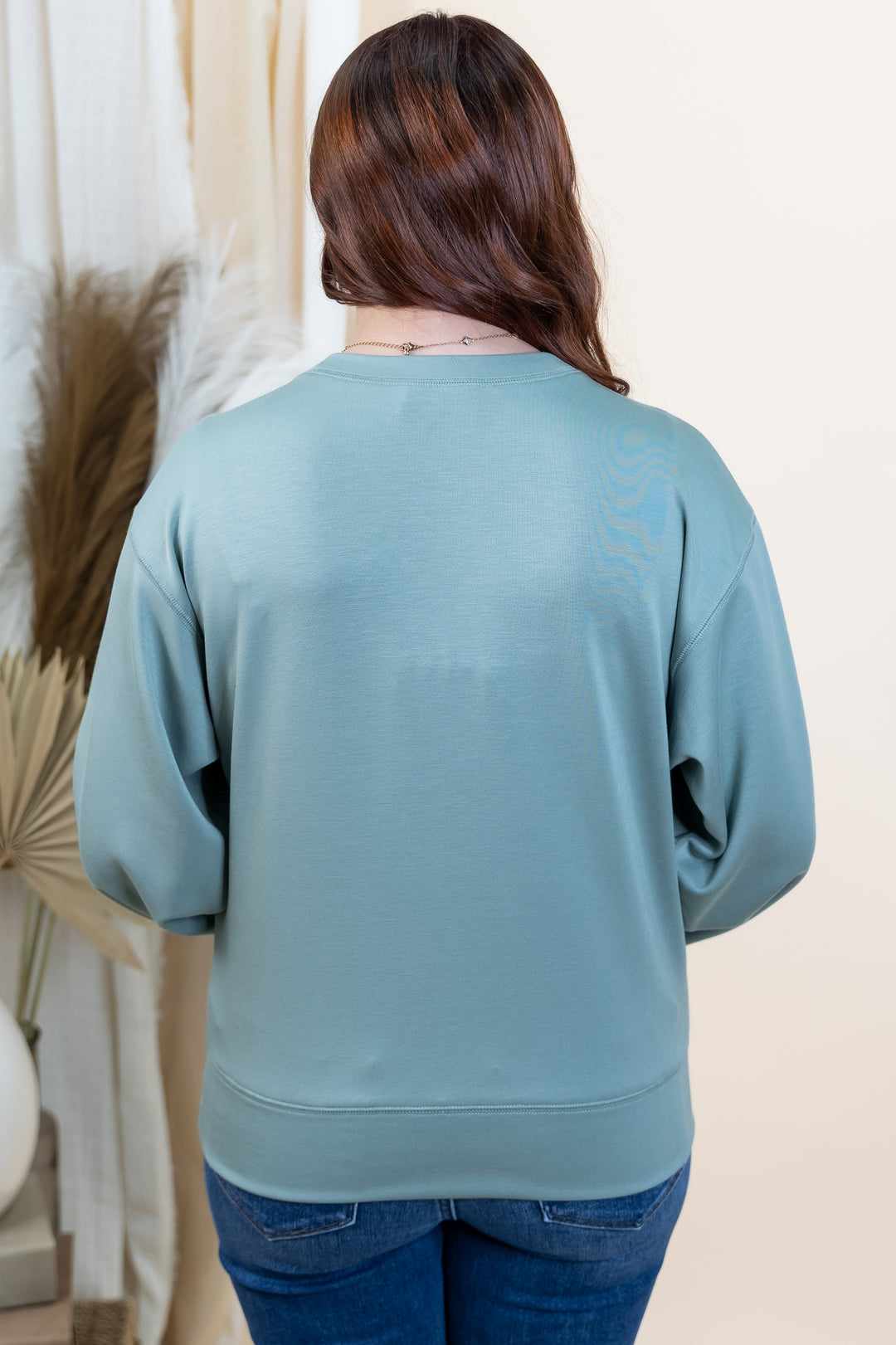 "On The Move" Sweatshirt (Sage Green)