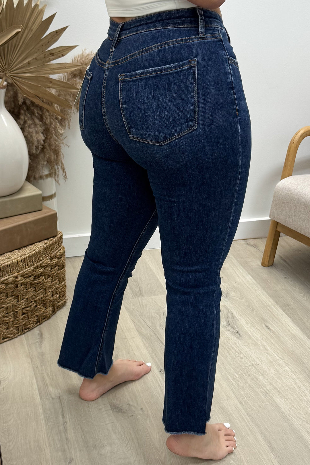 Isabella Kick Flare Jeans (Tummy Control)