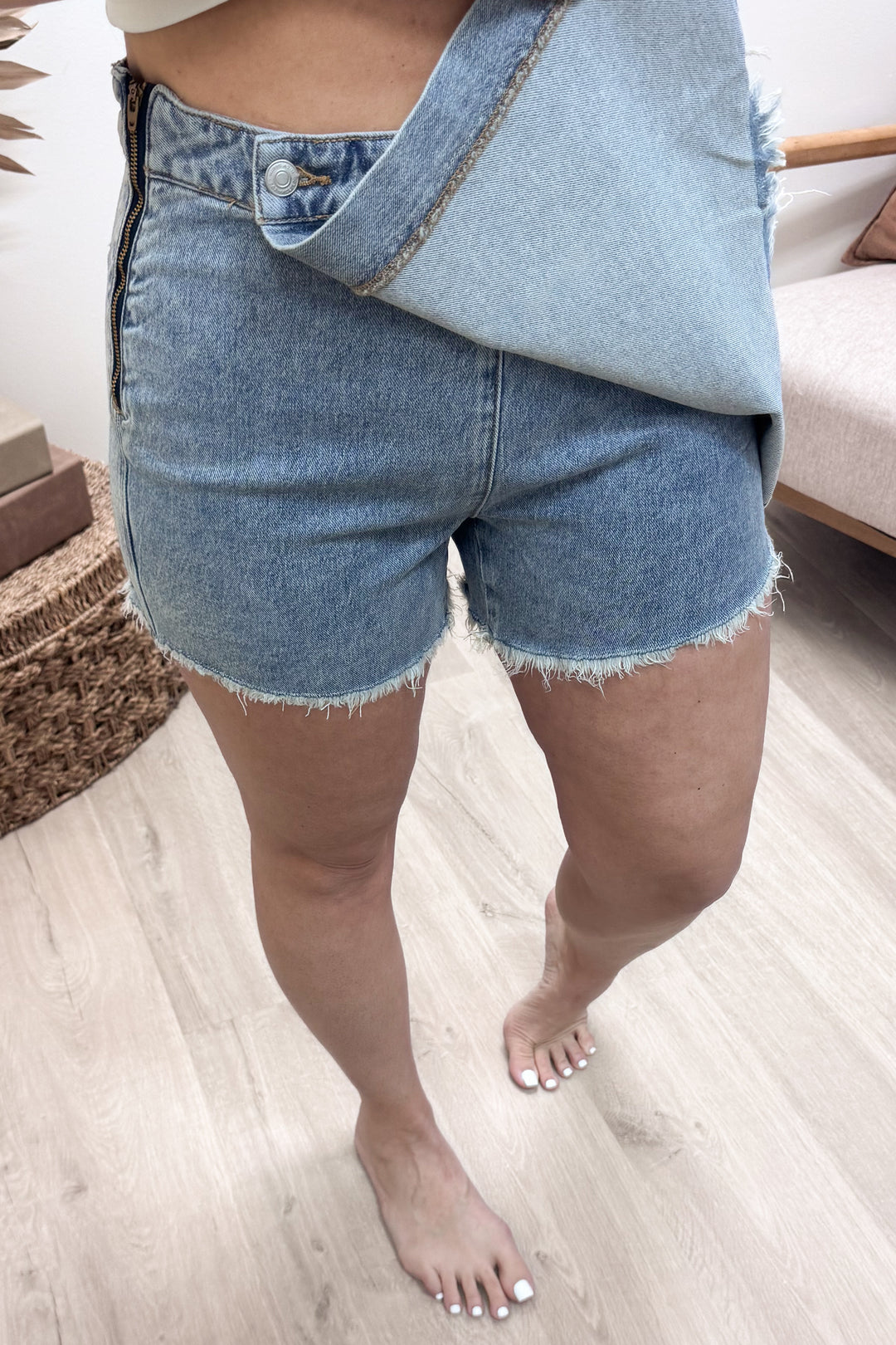 Genevieve Denim Skort