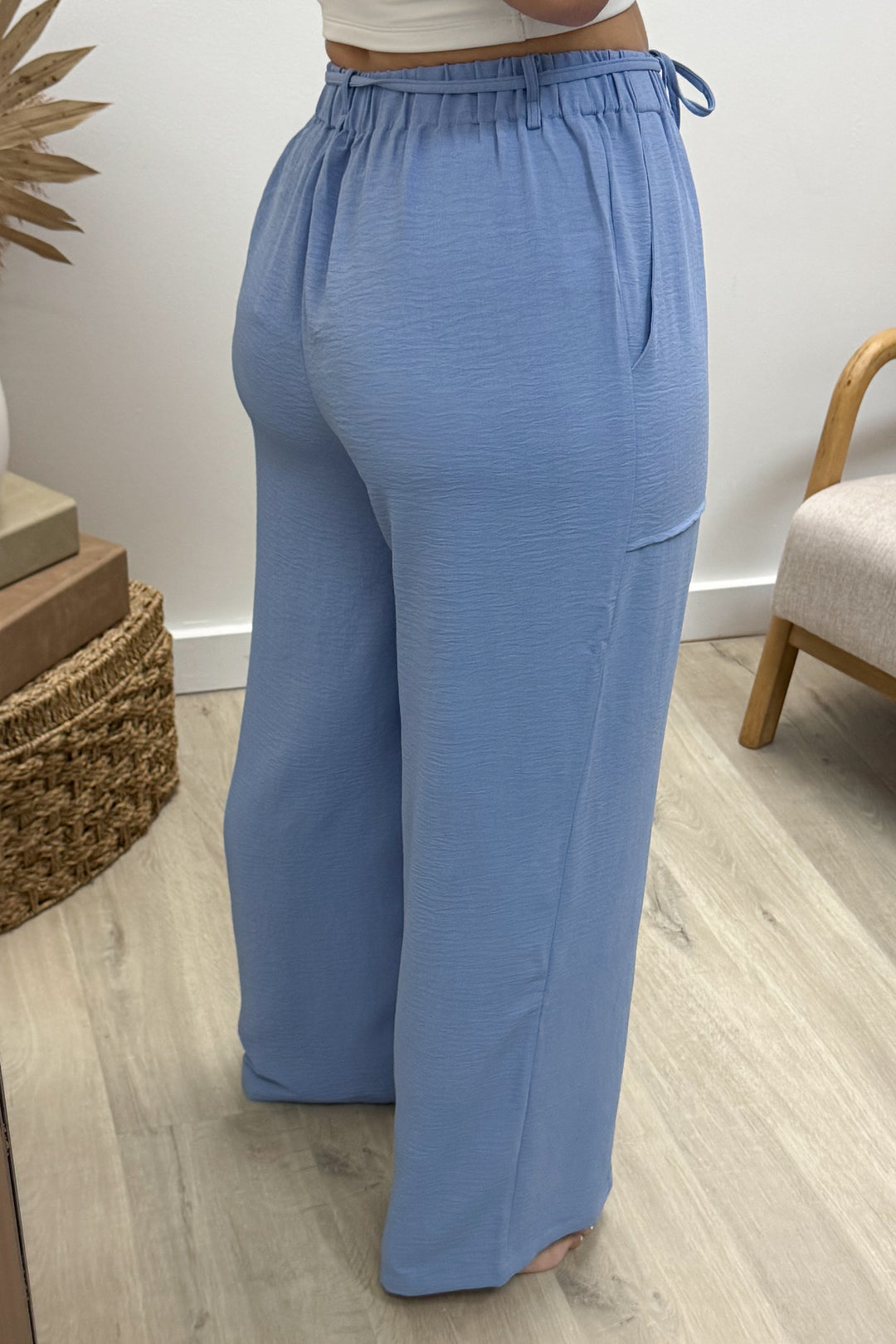 "Weekend Ready" Pants (Denim Blue)