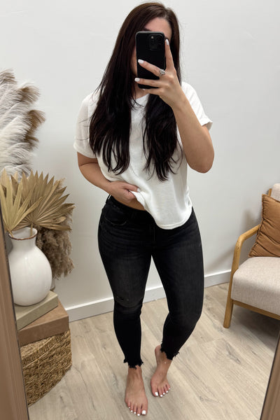 Kristen Cropped Skinny Jeans