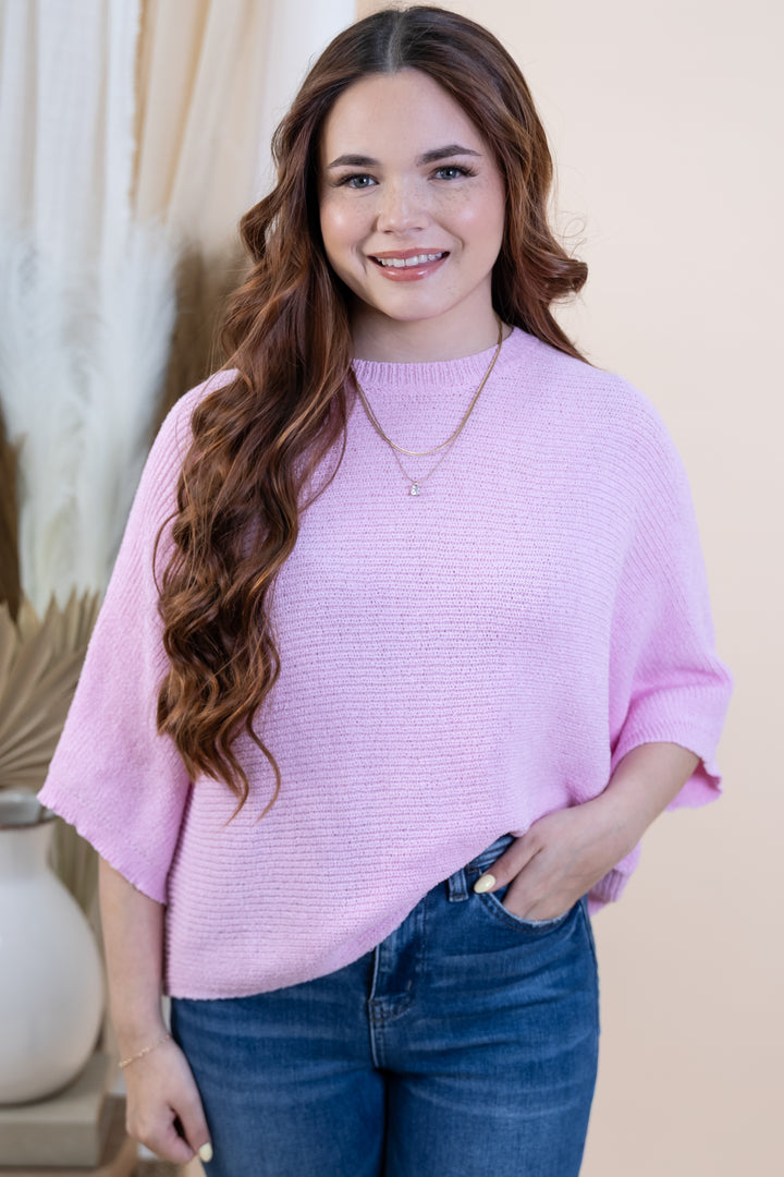 "On The Top" Top (Baby Pink)