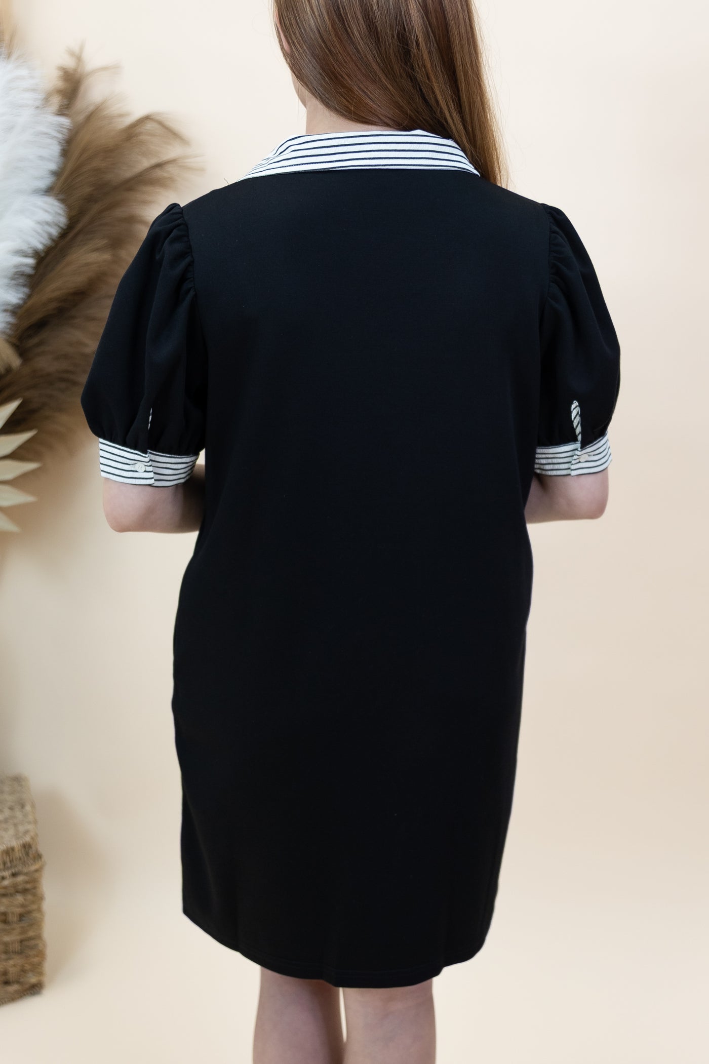 "A Classic Touch" Dress (Black)
