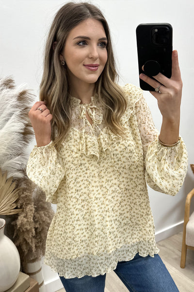 "My Debut" Blouse (Cream)