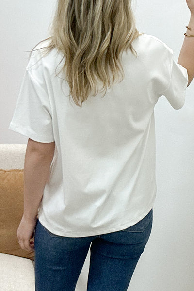 "Feeling Zesty" Top (White)