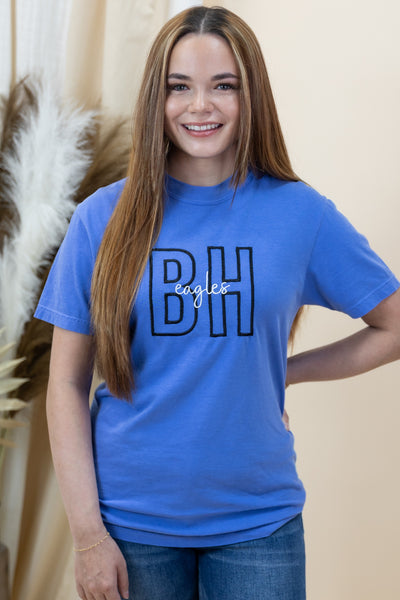 "BH Eagles" T-Shirt (Flo Blue)