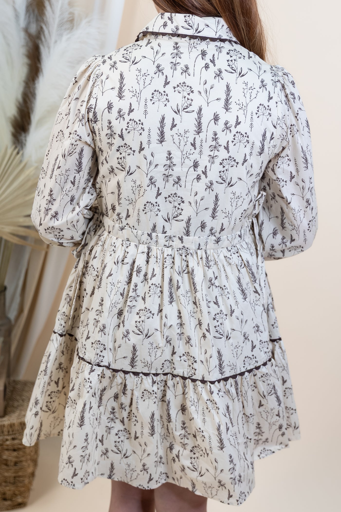 "Petal Picking" Dress (Natural)