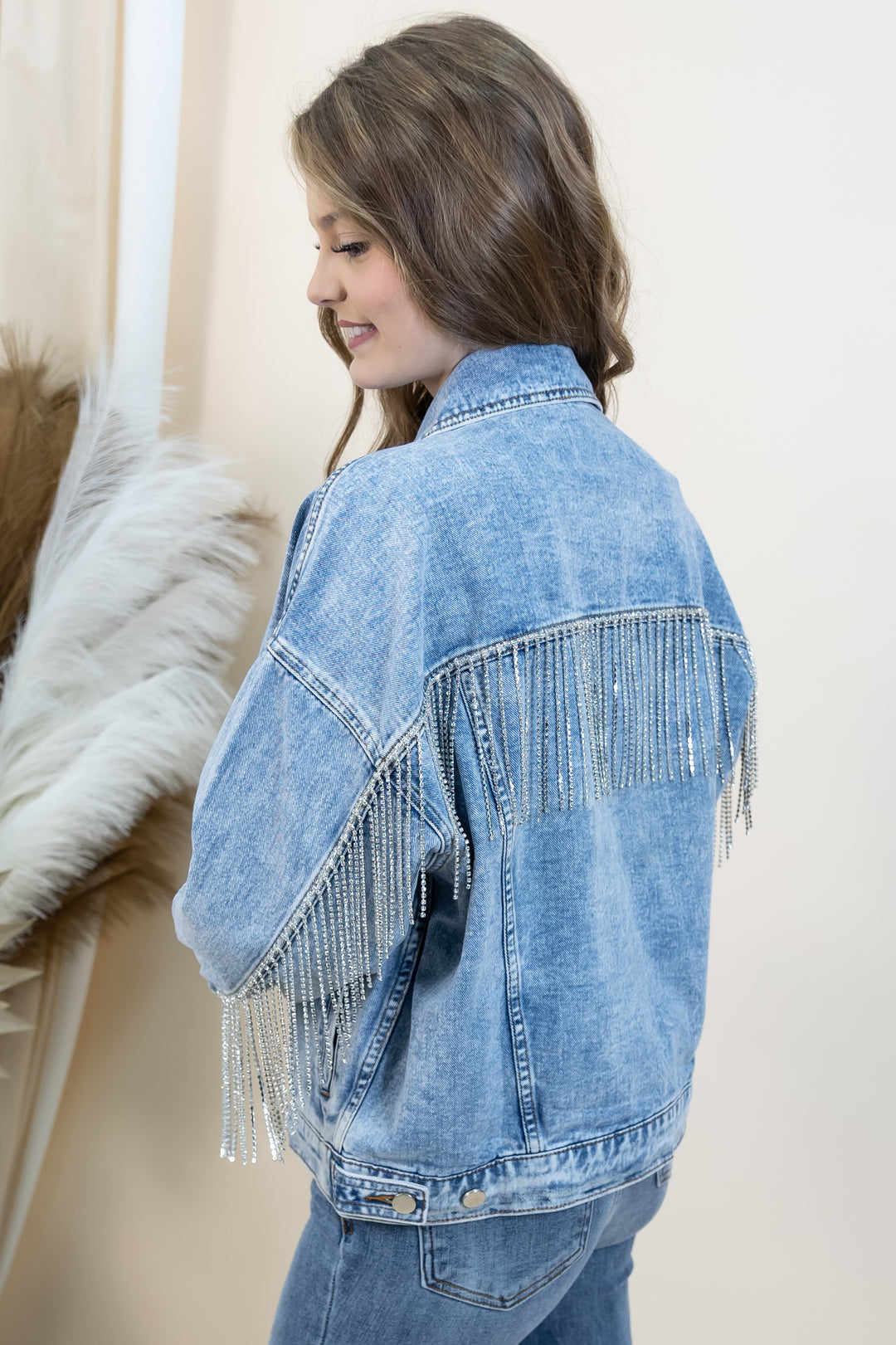 "Steal The Show" Denim Jacket