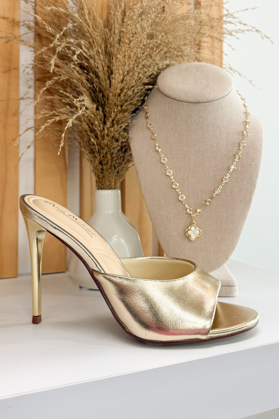 Valentina Heels (Gold)