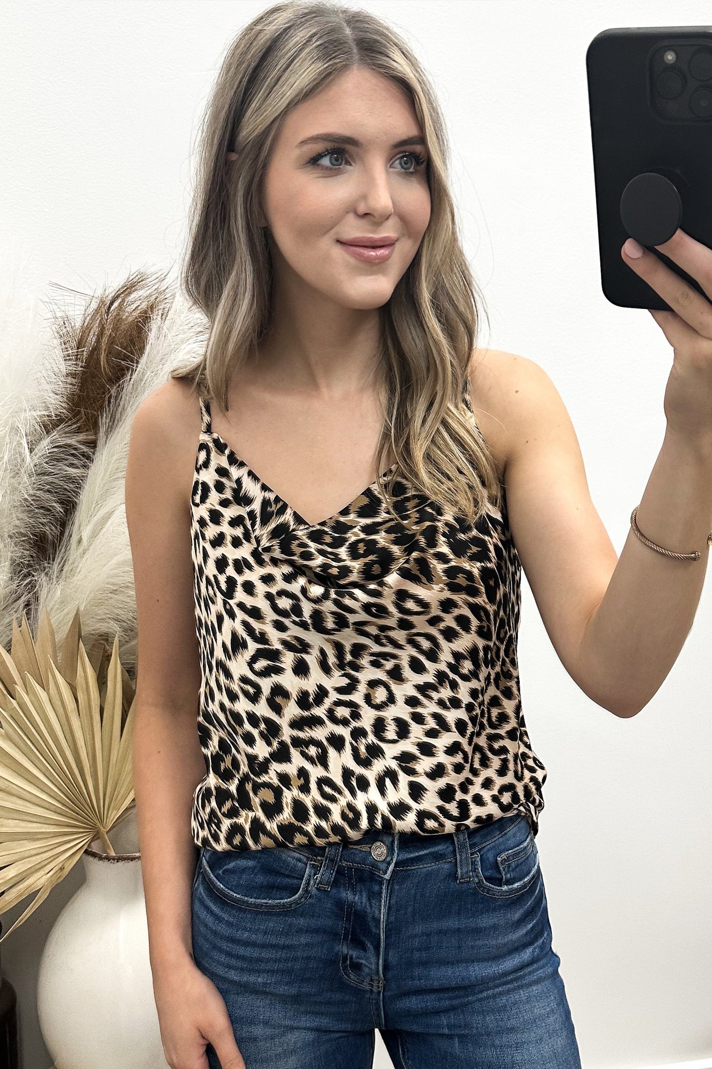 "Midtown Market" Tank Top (Camel)