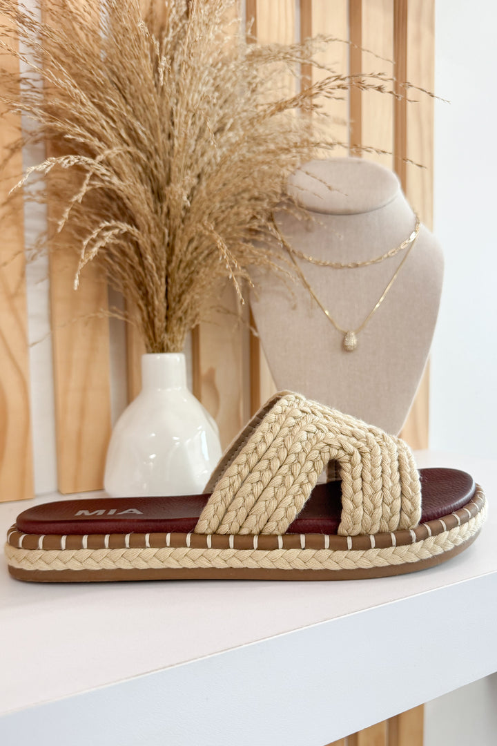 Mia Sirah Sandals (Natural)