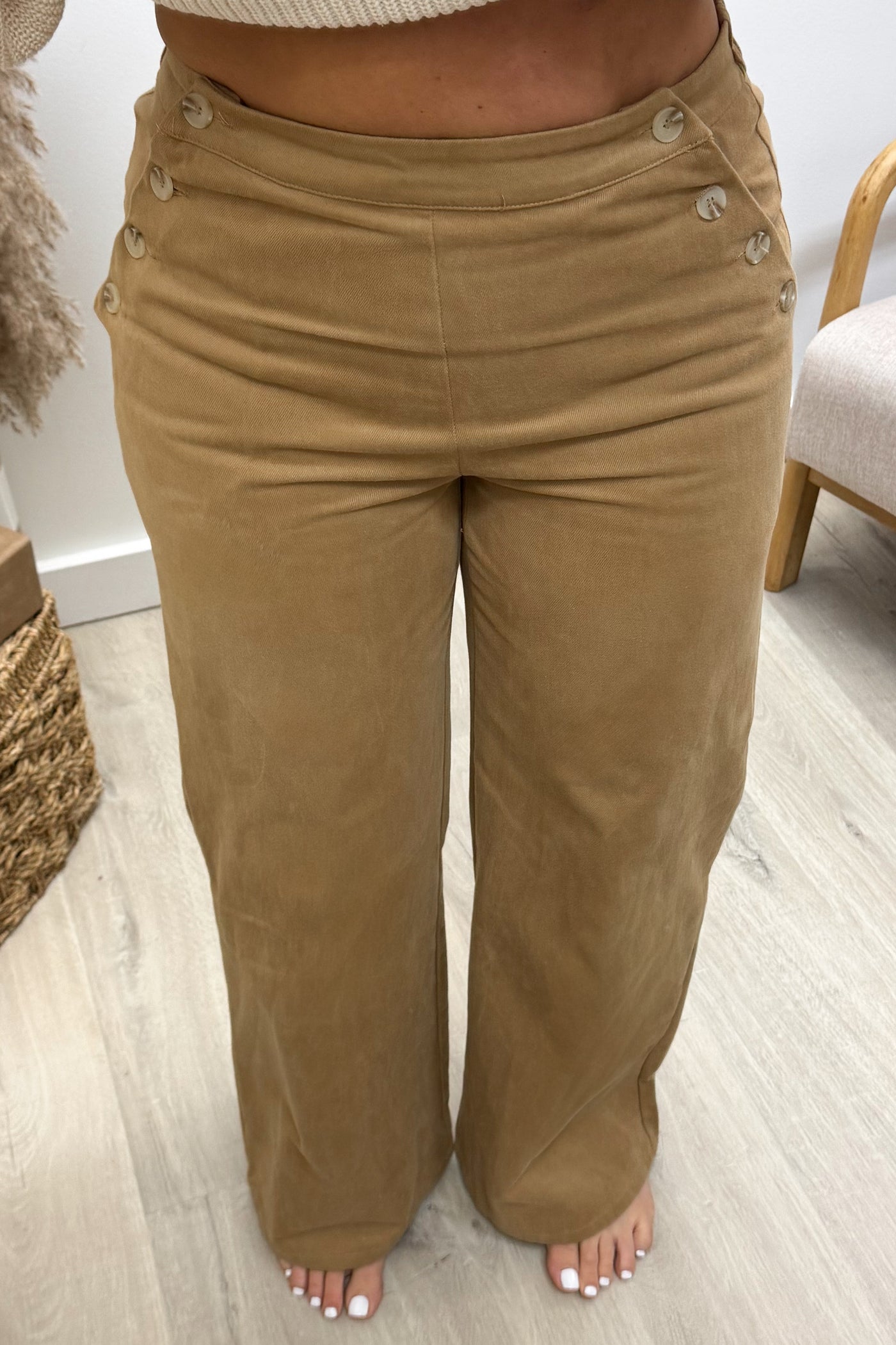 "Get With It" Pants (Tan)