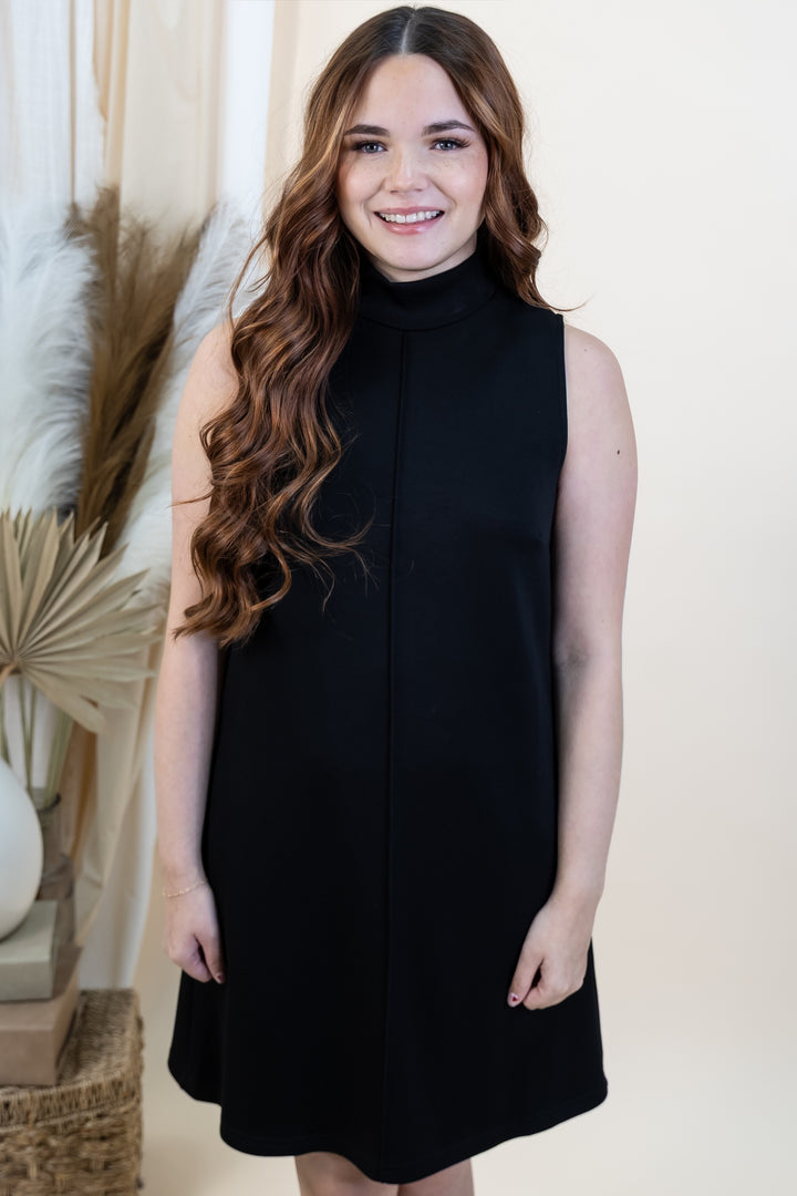"Desk To Dinner" Dress (Black)