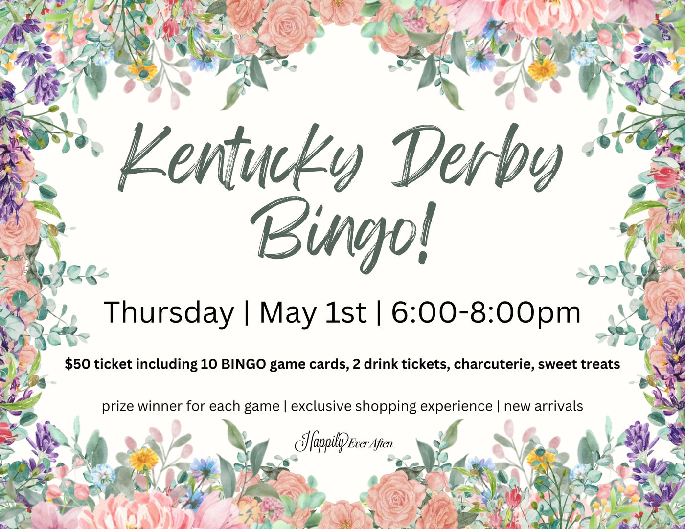 Bingo Ticket (5/1/25)
