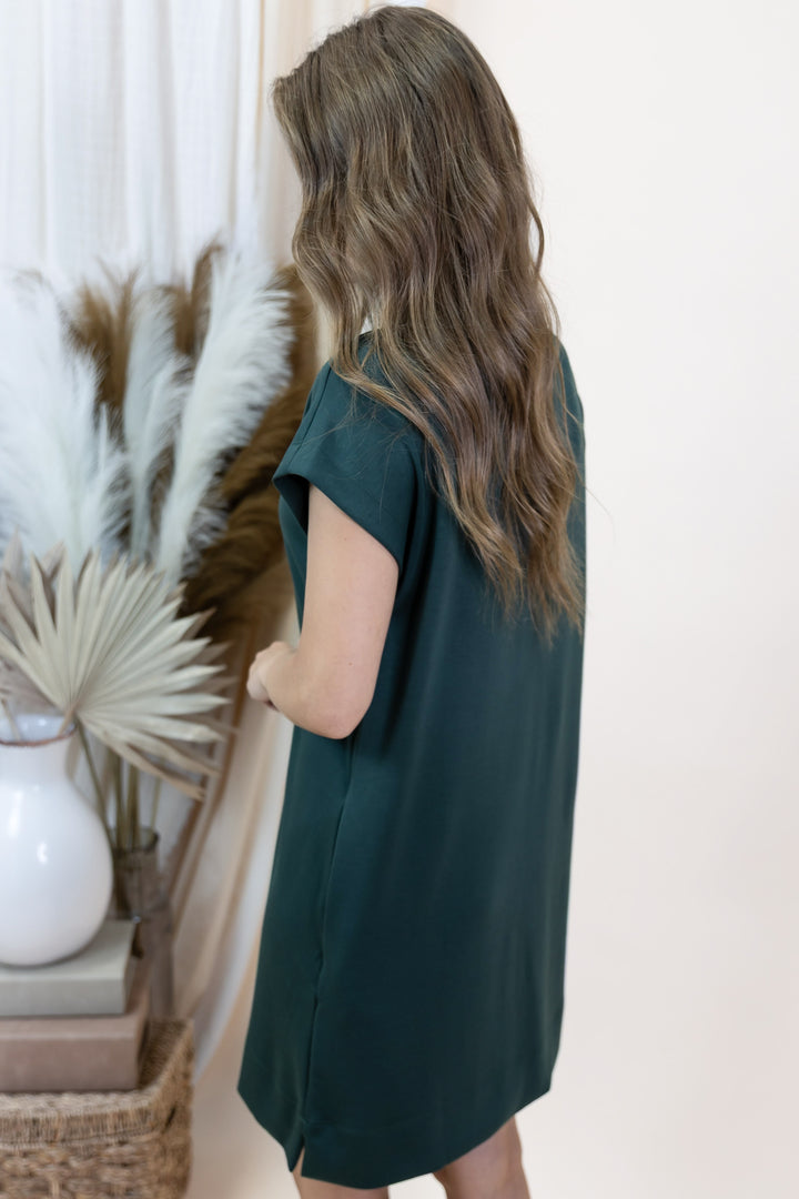 "Look No Further" Dress (Dark Green)