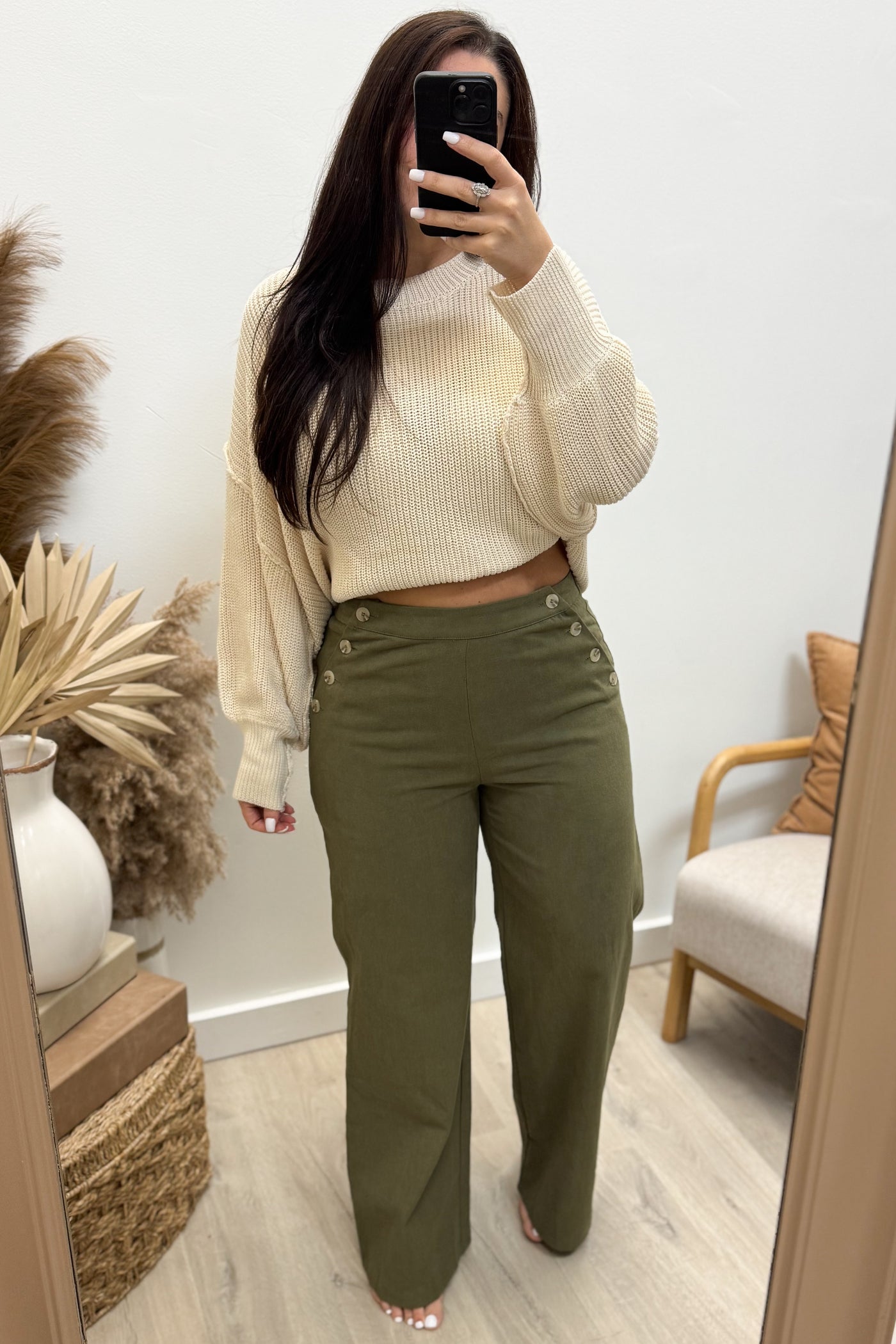 "Get With It" Pants (Olive)