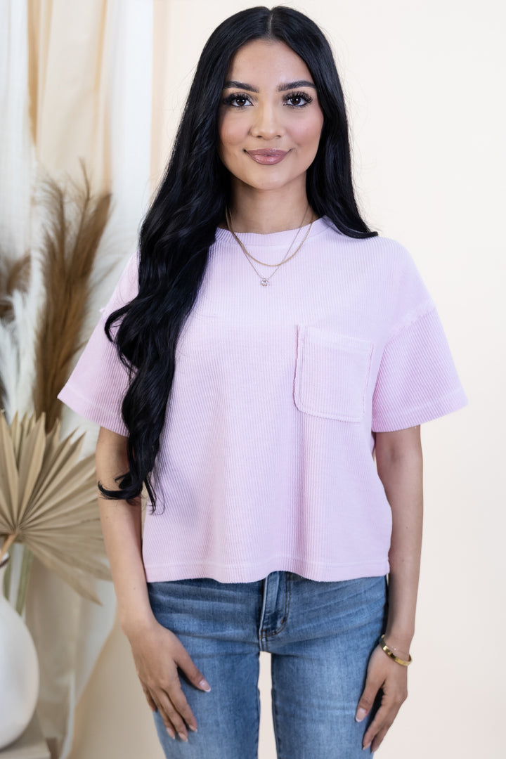 "Light & Lovely" Top (Light Pink)